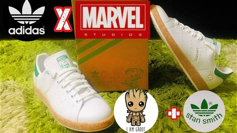 i am groot adidas|adidas Stan Smith Marvel I Am Groot (Women's).